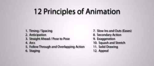 12 Principles of Animation – Fritz Jimenez